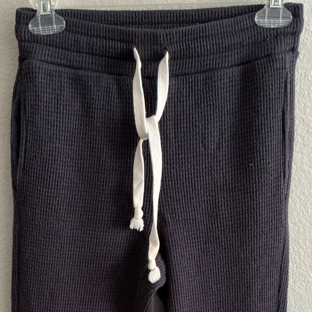 American Eagle Waffle Super-High-Waisted Flare SweatPant